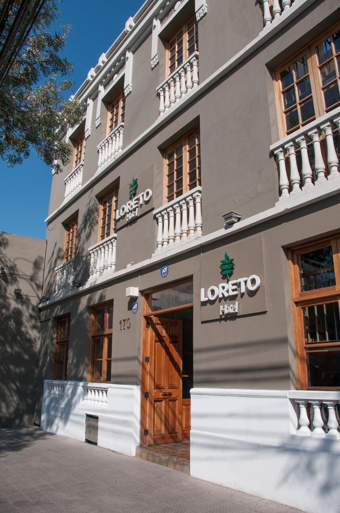 Hotel Loreto Santiago Buitenkant foto